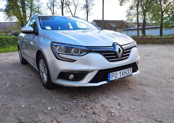 samochody osobowe Renault Megane cena 43900 przebieg: 193000, rok produkcji 2017 z Kościan